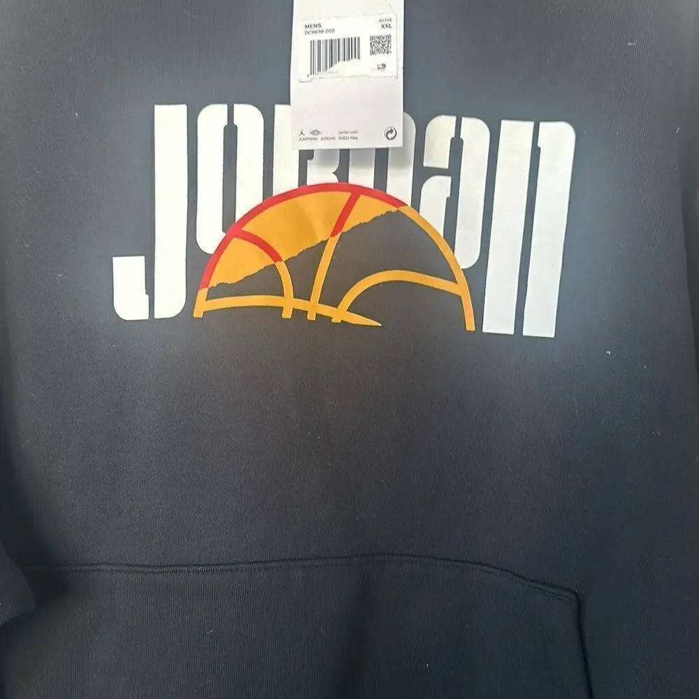 Nike Men's Air Jordan Sport DNA HBR Fleece Pullover Hoodie 2XL. NWT